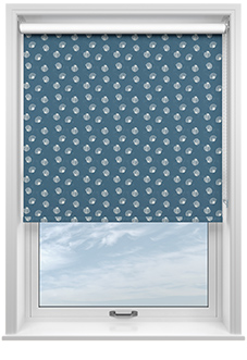 Periwinkle, Cobalt - Roller Blind